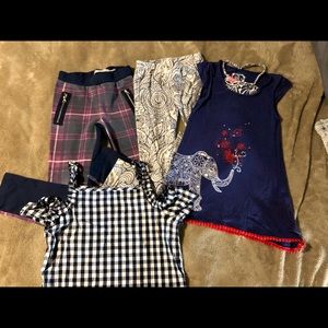 4 piece bundle of high end girls clothing, size 6/7
